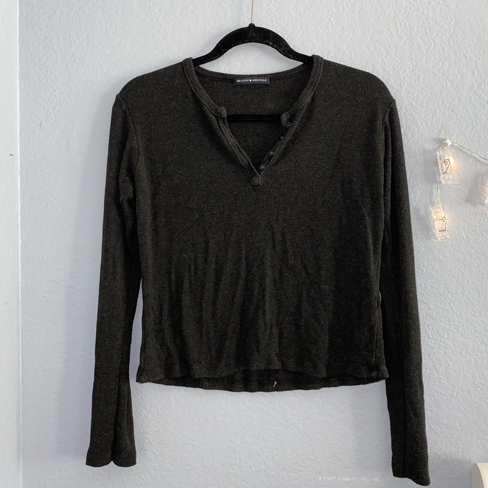 black brandy melville long sleeve